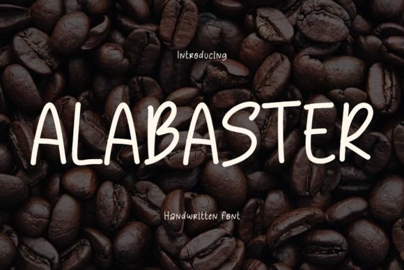 Alabaster: A Handwritten Font for Web Design