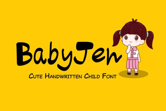Babyjen: A Playful Font for Creative Makers