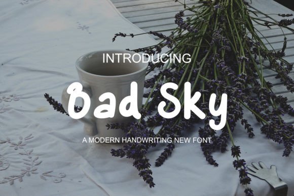 Bad Sky Font for Business