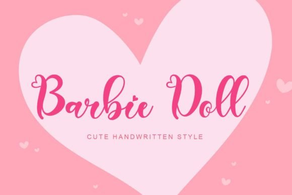 Barbie Doll Font for Creative Campaigns