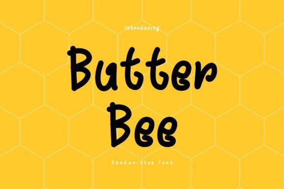 Butter Bee: A Playful Font for Creative Campaigns