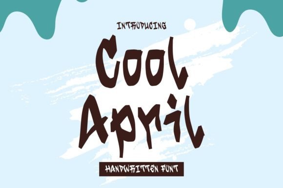 Cool April: A Creative Font for Campaigns