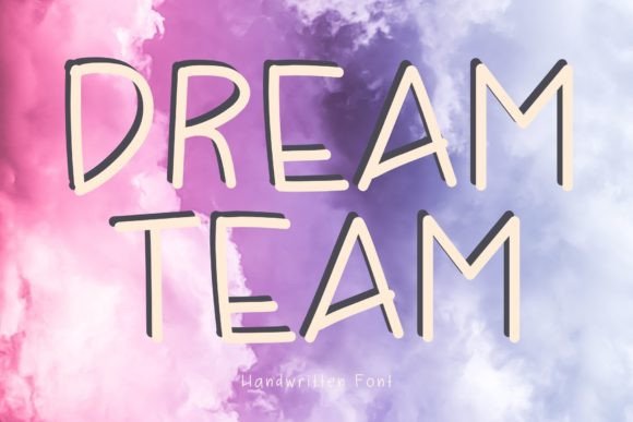 Dream Team Font: Creative Branding Made Easy