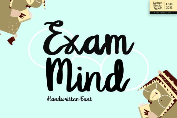 Exam Mind Font for Creative Makers