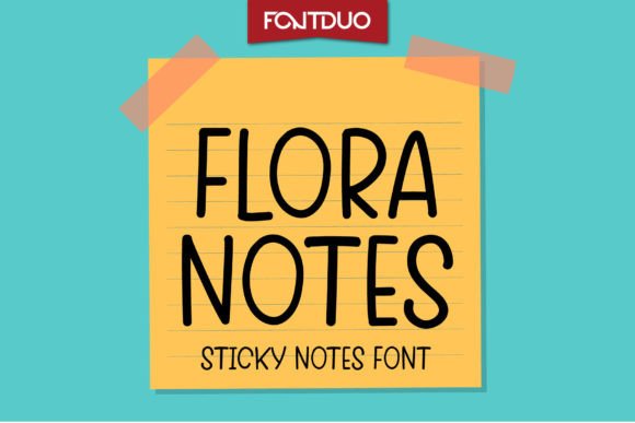 Flora Notes: A Handwritten Font for Creative Campaigns