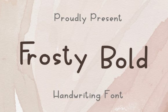Frosty Bold: A Friendly Font for Digital Marketing