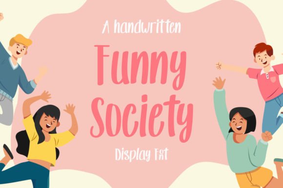 Funny Society Font for Web Design