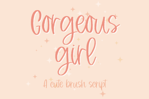 Gorgeous Girl Font for Web Design