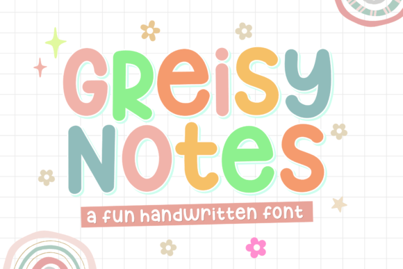 Greisy Notes: A Cute Font for Business