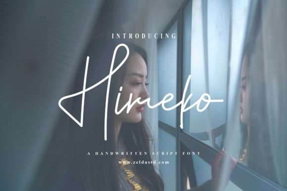 Himeko: A Cute Script Font for Creative Campaigns