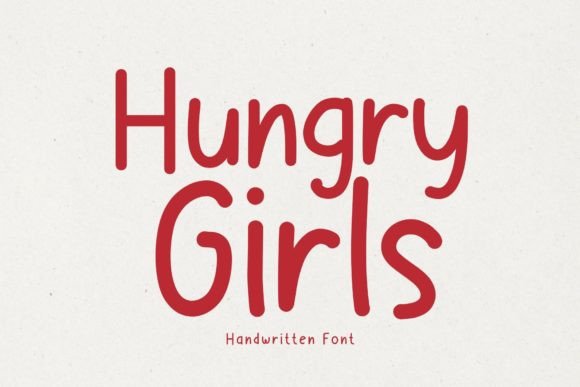 Hungry Girls: A Playful Font for Creative Projects