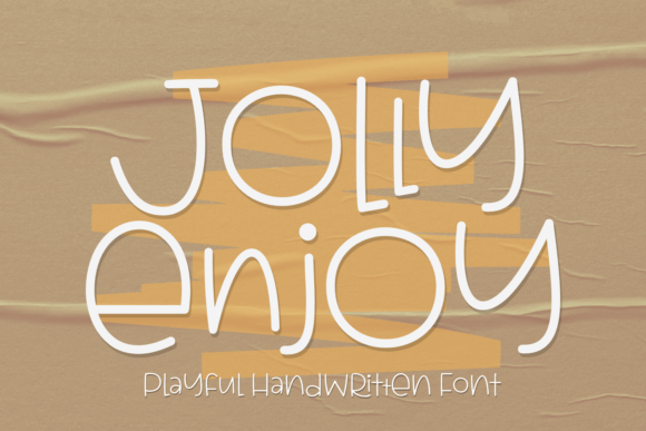 Jolly Enjoy: A Cheerful Font for Creative Projects