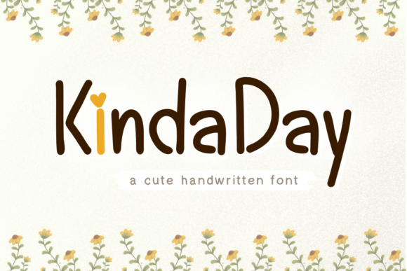 Kinda Day Font for Web Design