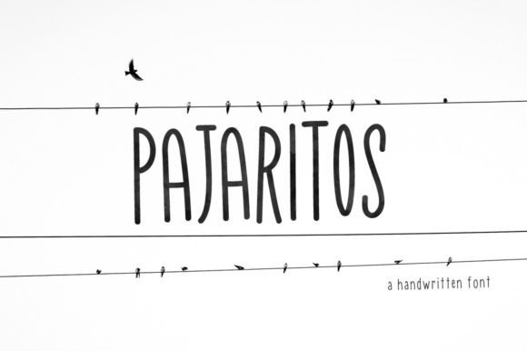 Pajaritos: A Cute Handwritten Font