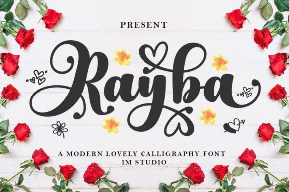 Rayba: A Handwritten Font for Elegant Design
