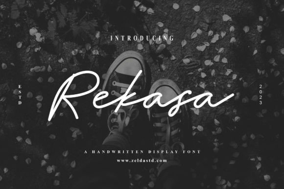 Rekasa: A Script Font for Creative Web Design