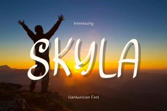 Skyla: A Modern Typeface for Creative Brands