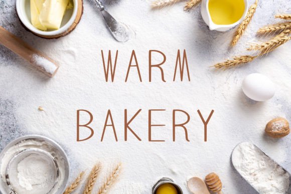 Warm Bakery Font Review