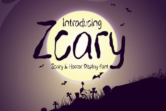 Zcary: A Horror-Themed Font