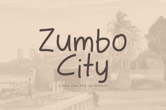 Zumbo City: A Cute Display Font for Creative Projects